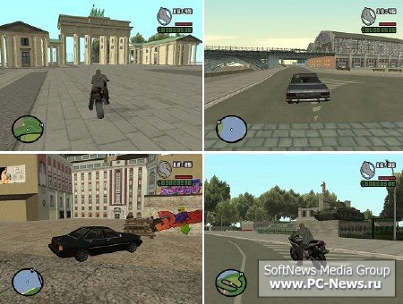 GTA San Andreas - Berlin (2009/Rus/Repack/Portable)