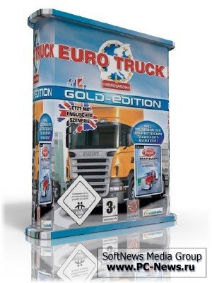 Euro Truck Simulator - Super Pack! + Mods, Maps  (PC/RUS/2009)