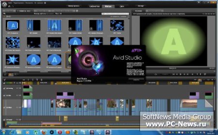 Avid Studio 1.0  Pinnacle Studio 15  Content Light 1.0  SmartSound Collection (Eng/Rus)