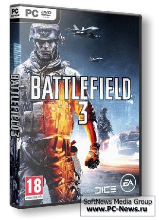 Battlefield 3.v 1.0u4 + 1 DLC (3xDVD5) (2012/RUS/Repack  Fenixx)