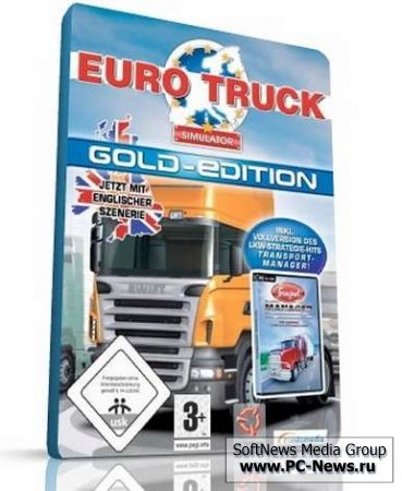 Euro Truck Simulator Gold Edition v.1.3 (2009/RUS/Repack)