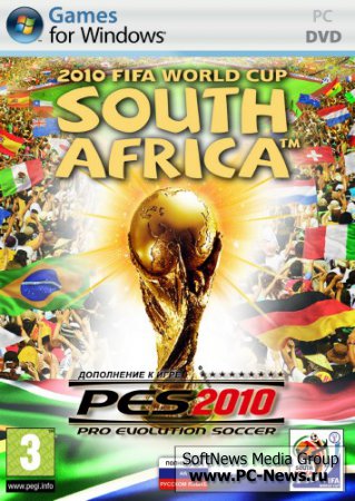 Pro Evolution Soccer 2010: World Cup South Africa (2010/ENG/RUS/RePack)
